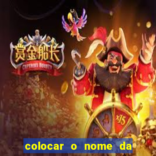 colocar o nome da pessoa no congelador